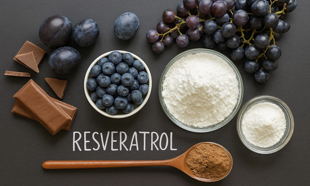 trans-resveratrol-powder